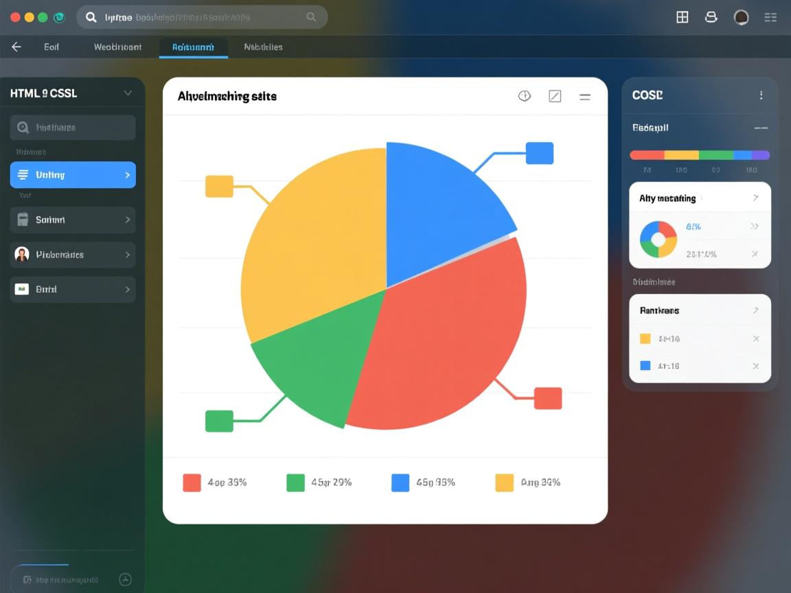 如何仅用HTML和CSS制作饼图？  第3张