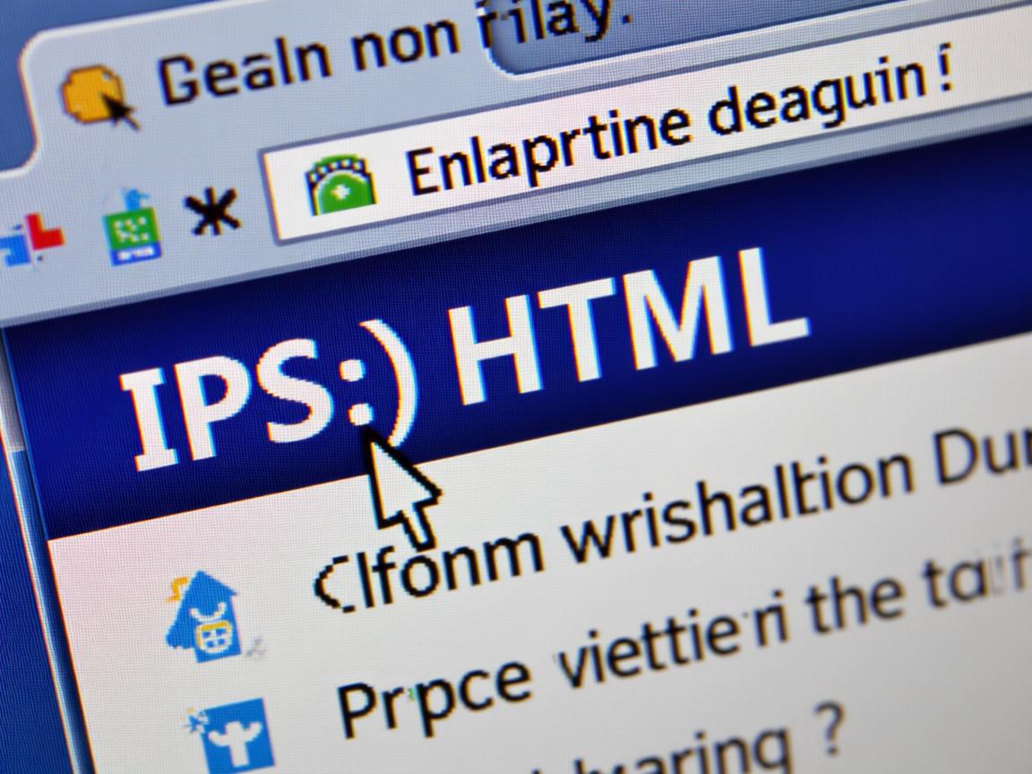 如何在IIS中打开HTML文件？