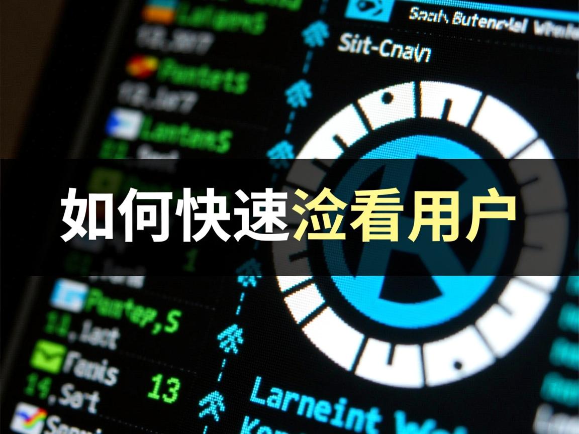 Linux如何快速查看用户  第3张