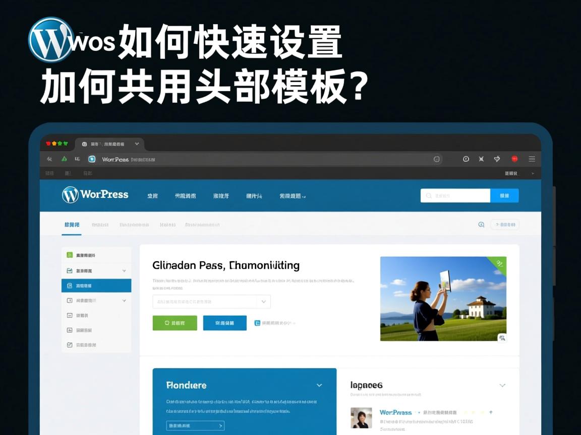 WordPress如何快速设置共用头部模板? 第1张 WordPress如何快速设置共用头部模板? 第1张