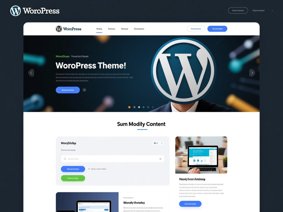 免费WordPress主题如何修改内容? 第3张 免费WordPress主题如何修改内容? 第3张