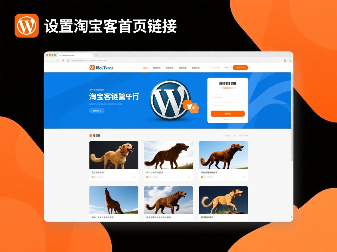 WordPress如何设置淘宝客首页链接？  第2张