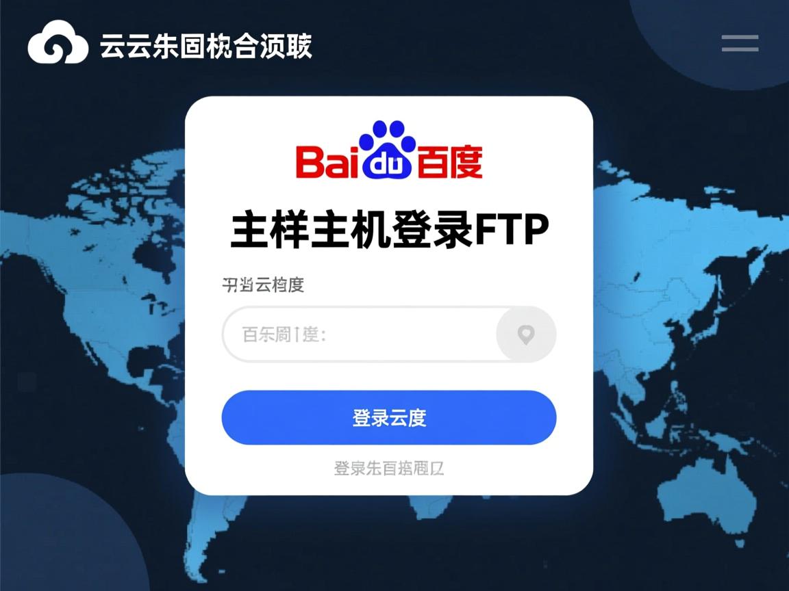 百度云虚拟主机怎样登录FTP 第1张 百度云虚拟主机怎样登录FTP 第1张