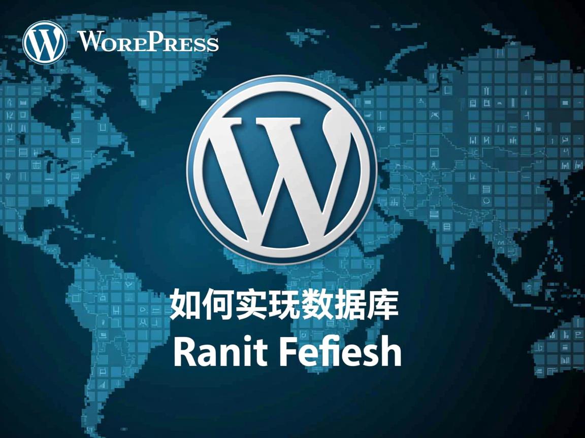 WordPress如何实现数据库实时刷新? 第1张 WordPress如何实现数据库实时刷新? 第1张