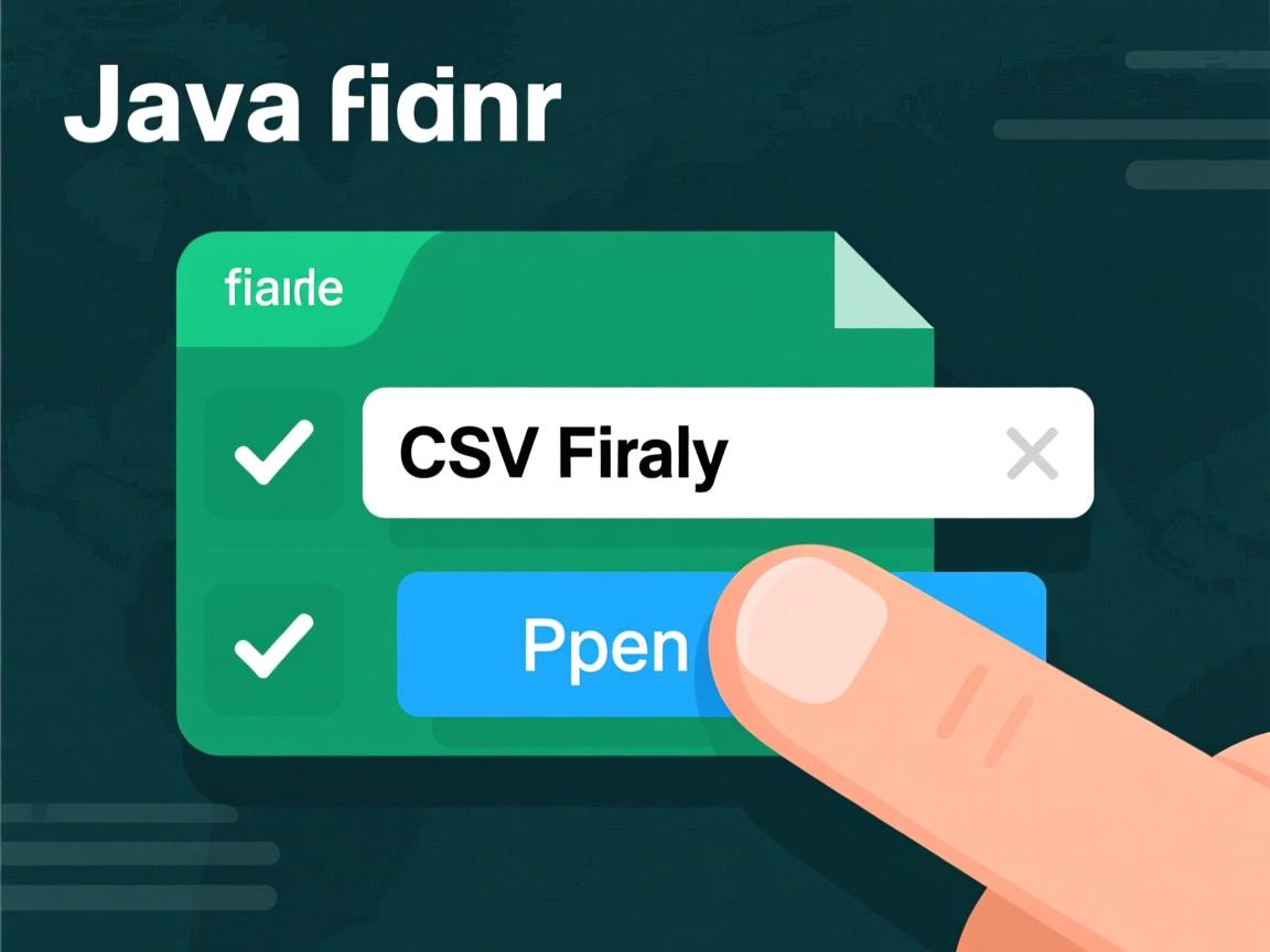 Java创建的CSV文件如何打开? 第1张 Java创建的CSV文件如何打开? 第1张