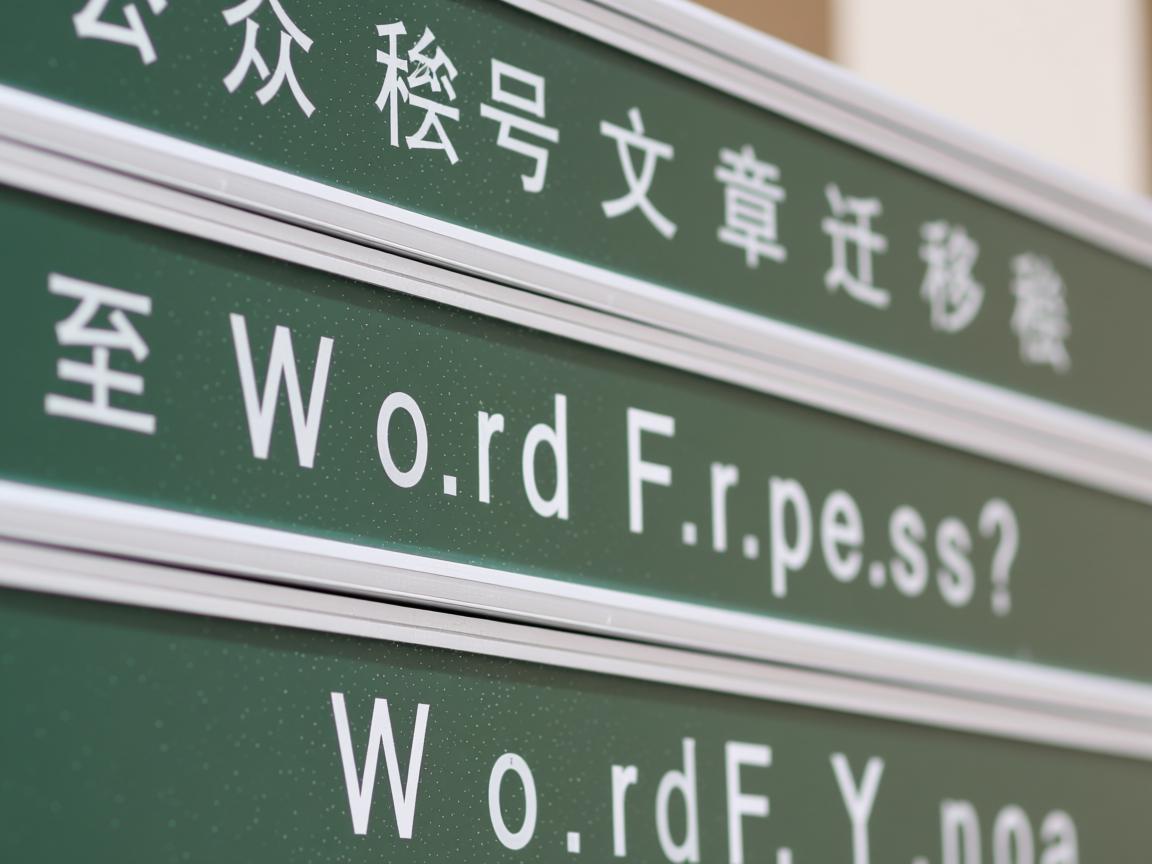 如何将公众号文章迁移至WordPress? 第3张 如何将公众号文章迁移至WordPress? 第3张