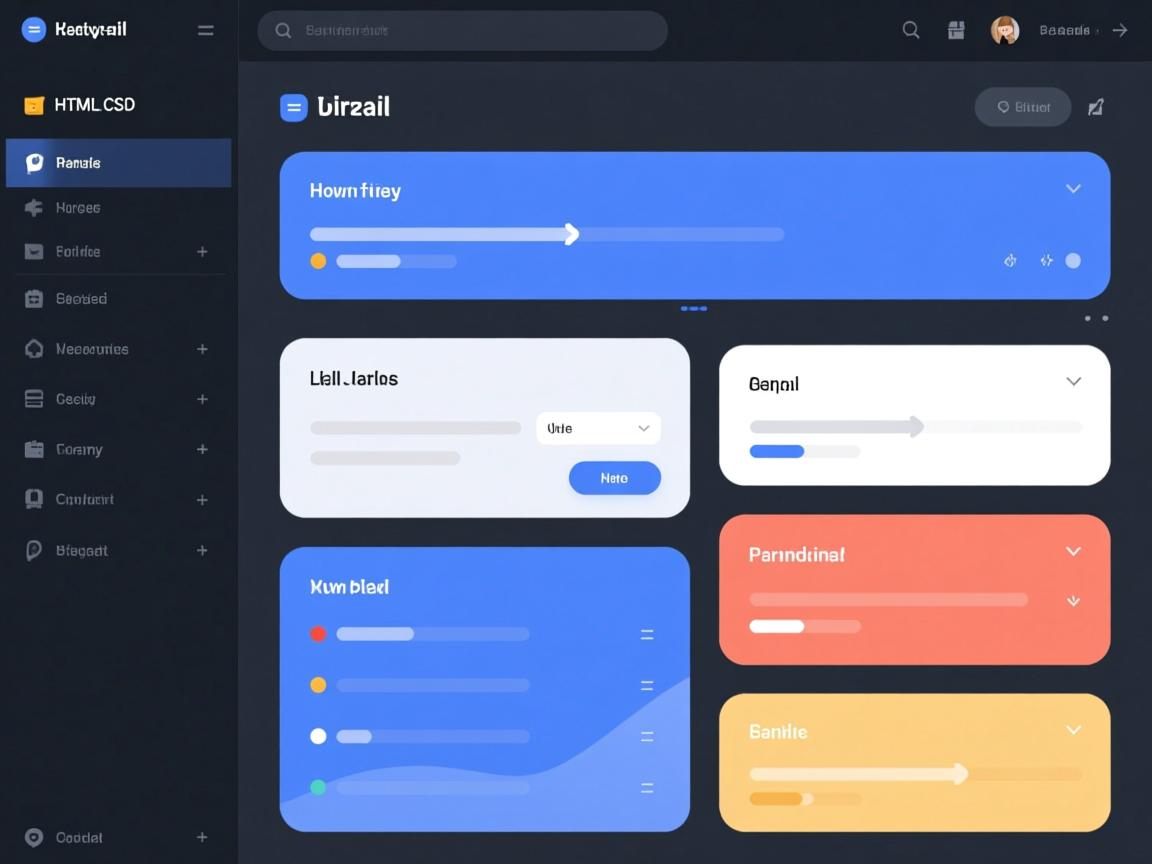 如何用HTML和CSS排版多个div？