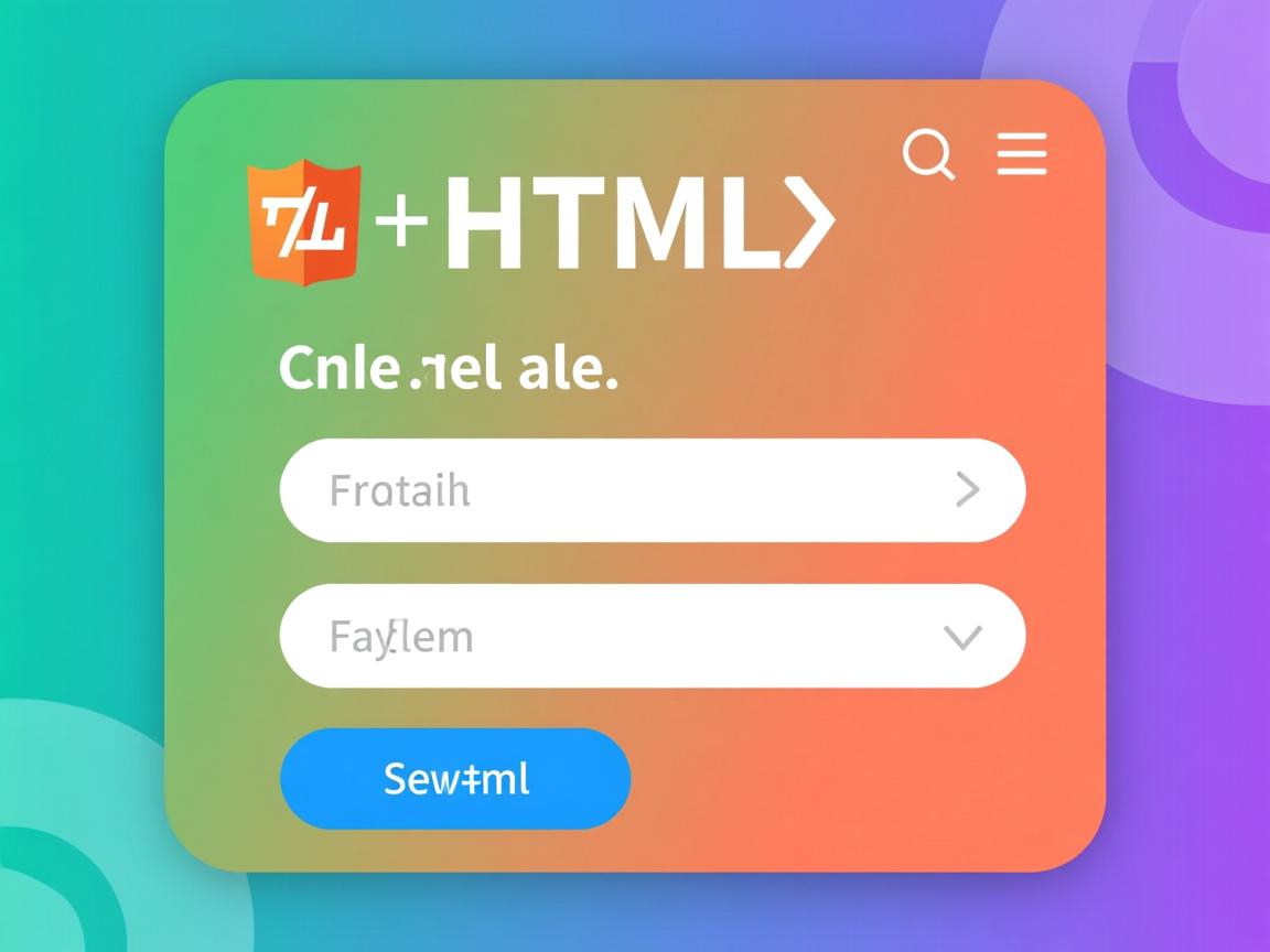 如何快速创建一个HTML表单? 第2张 如何快速创建一个HTML表单? 第2张