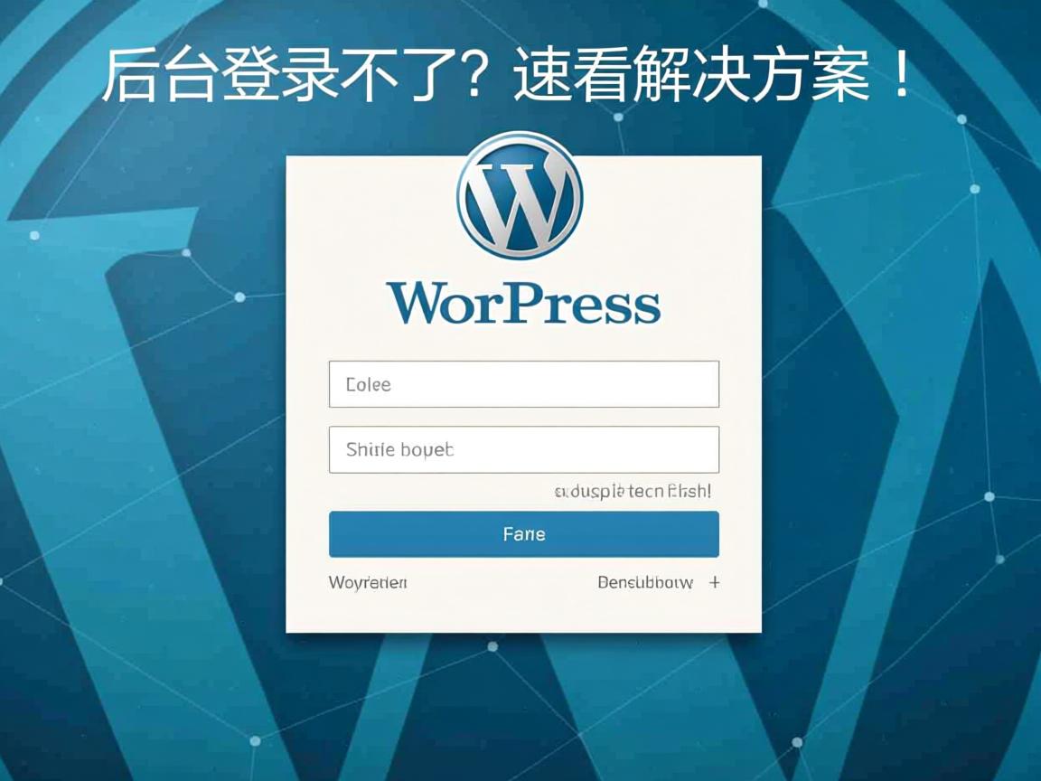 WordPress后台登录不了?速看解决方案! 第2张 WordPress后台登录不了?速看解决方案! 第2张
