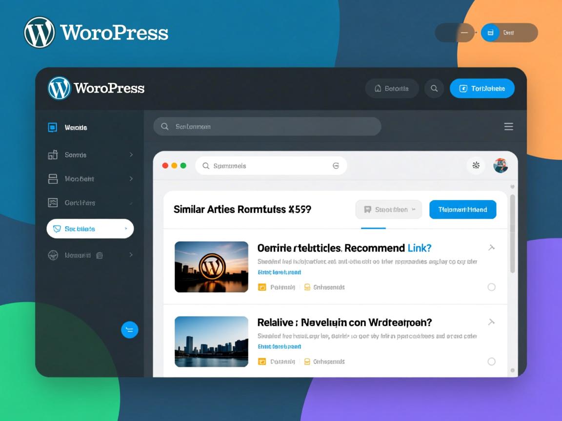 怎样为WordPress添加相关性强的相似文章推荐链接? 第2张 怎样为WordPress添加相关性强的相似文章推荐链接? 第2张