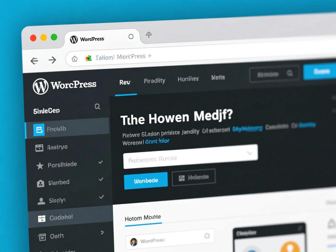 WordPress主题名称在浏览器中如何修改？  第3张