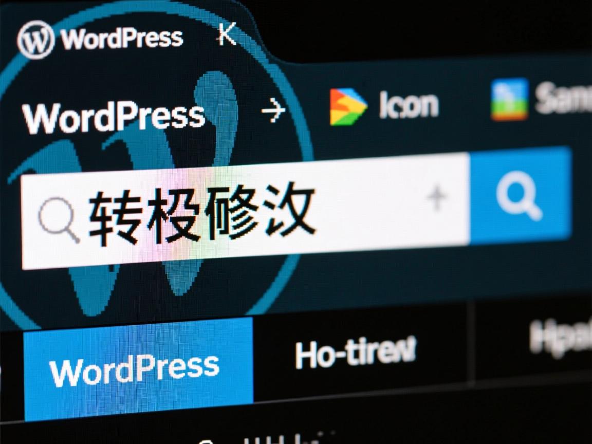 WordPress搜索框中的汉字如何轻松修改? 第2张 WordPress搜索框中的汉字如何轻松修改? 第2张