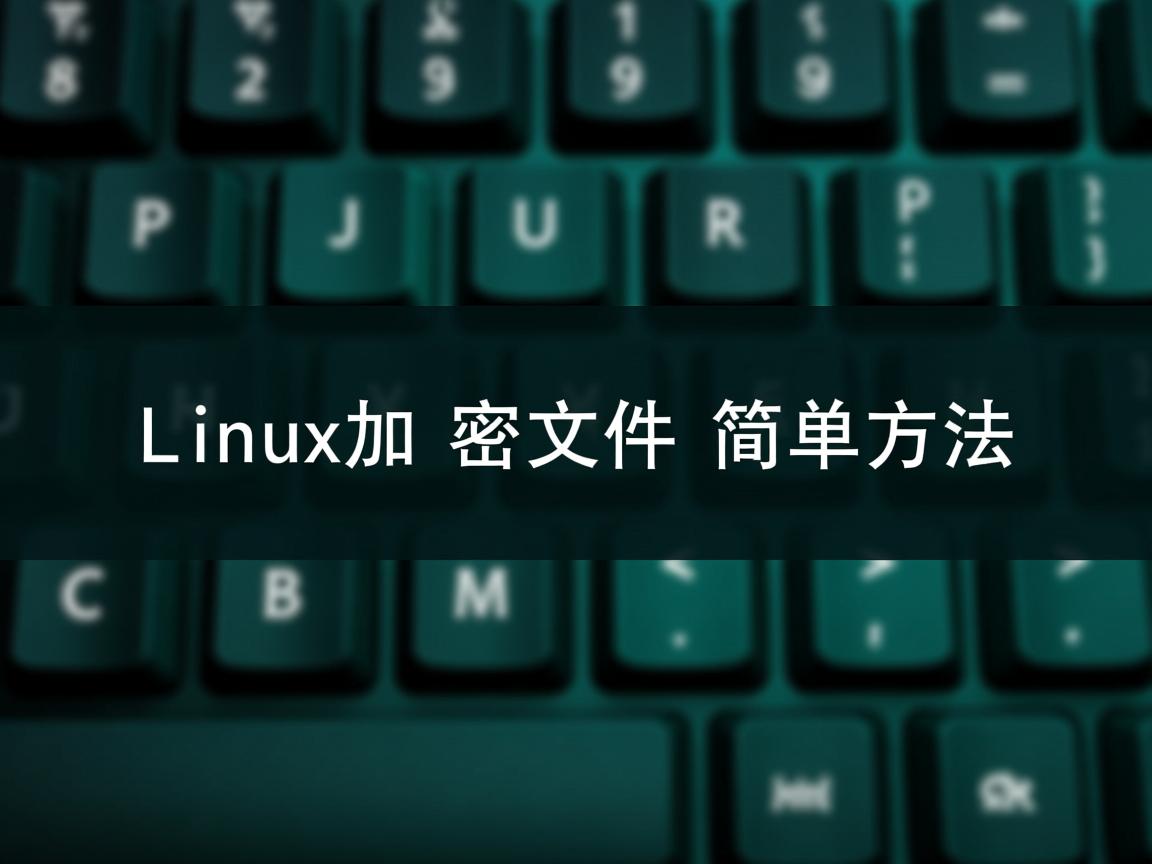 Linux加密文件简单方法 第3张 Linux加密文件简单方法 第3张