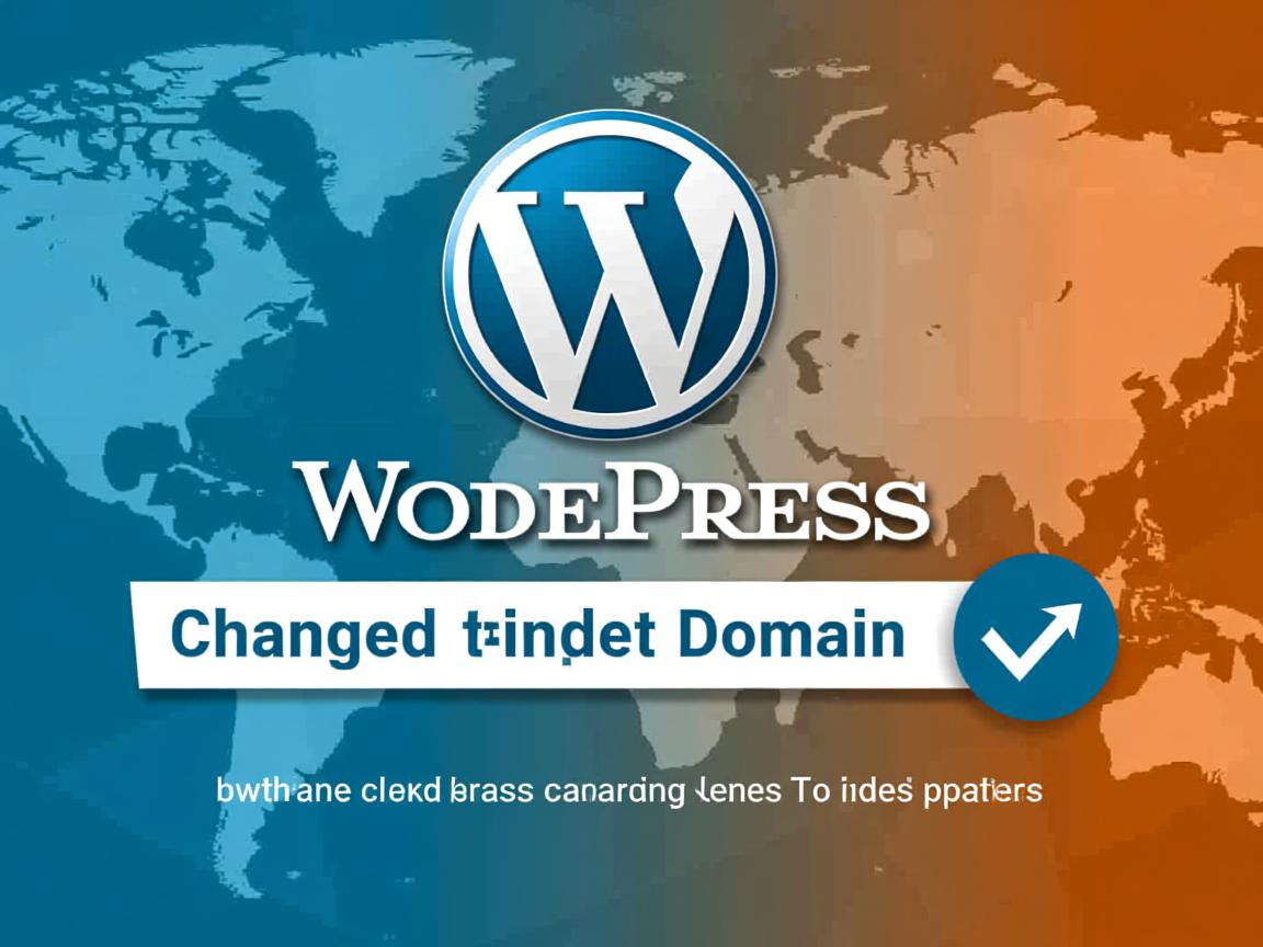 WordPress如何更改绑定域名? 第1张 WordPress如何更改绑定域名? 第1张