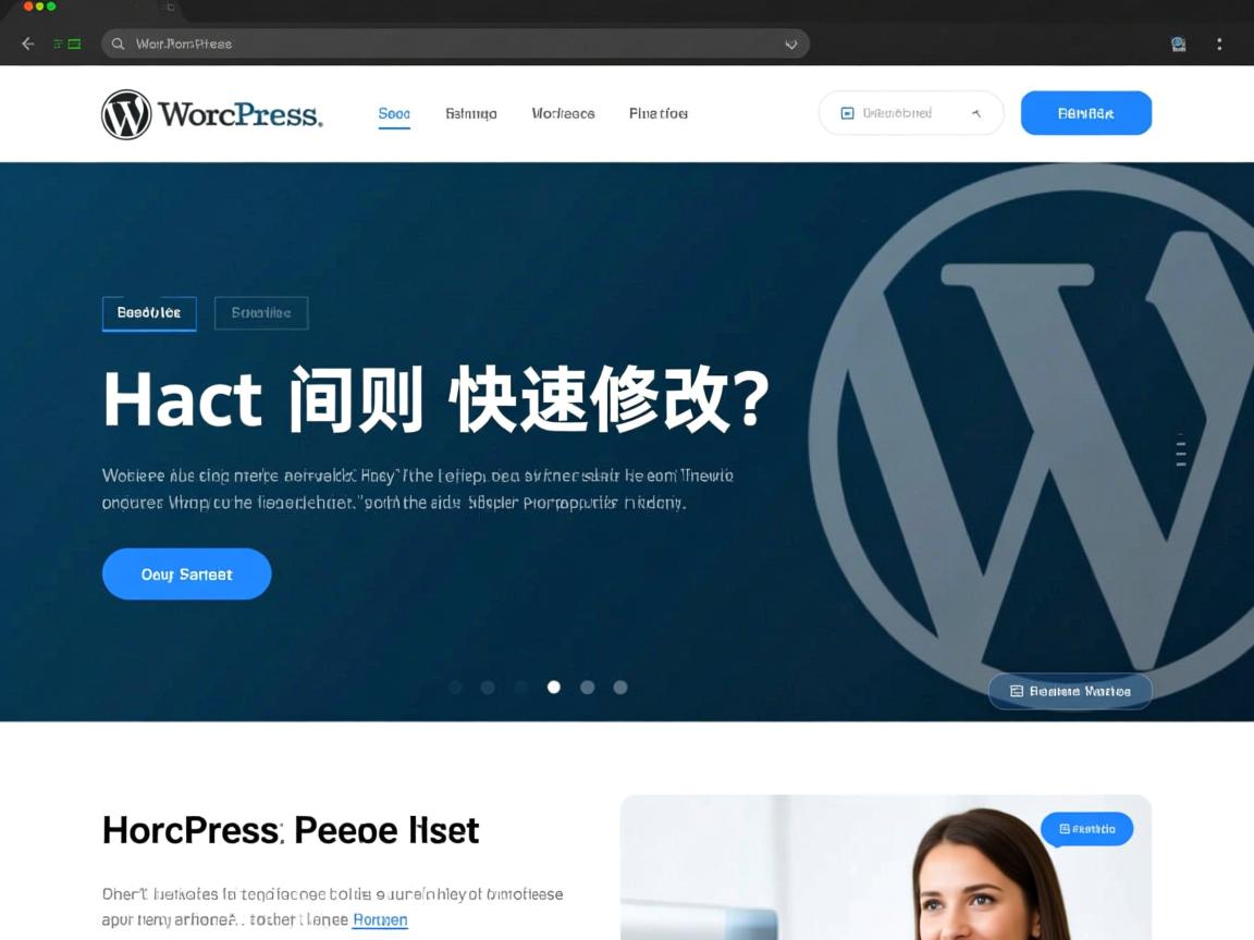 WordPress首页内容如何快速修改? 第1张 WordPress首页内容如何快速修改? 第1张