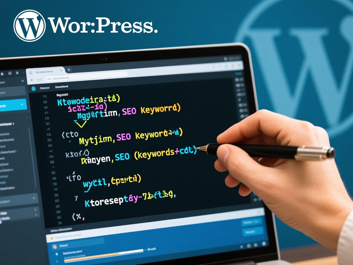 WordPress怎么添加SEO关键字代码？