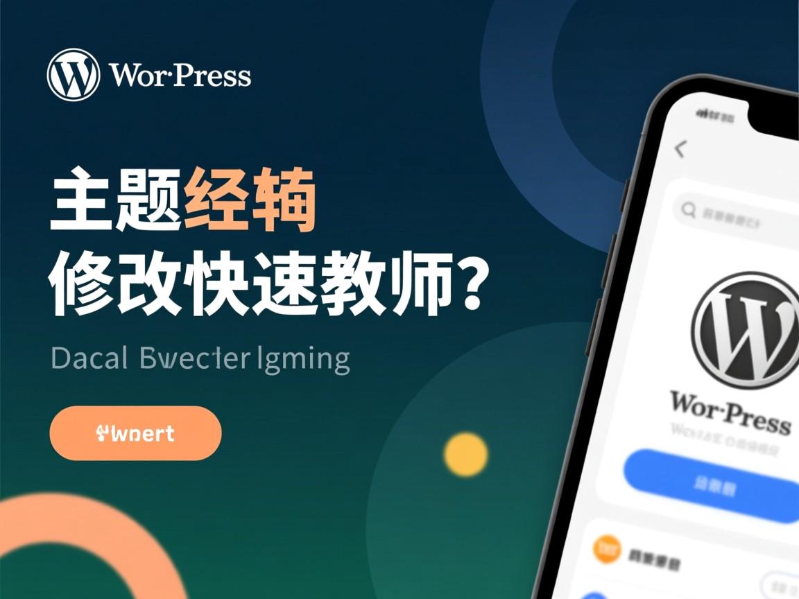WordPress主题名称修改快速教程? 第2张 WordPress主题名称修改快速教程? 第2张