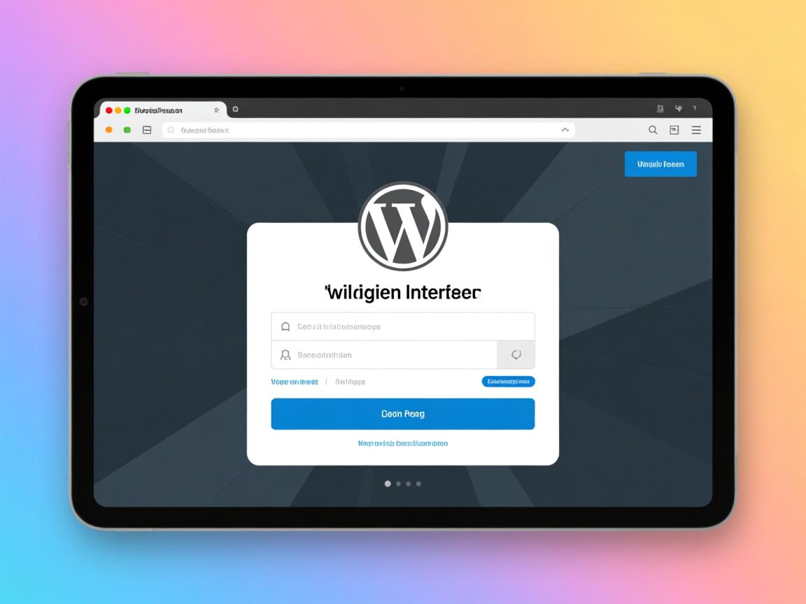 WordPress如何添加登录界面? 第1张 WordPress如何添加登录界面? 第1张
