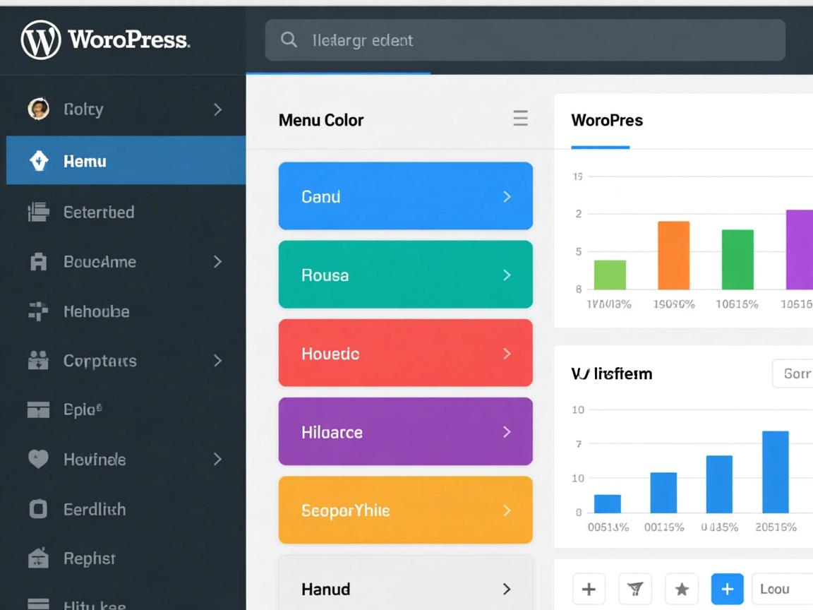WordPress如何修改菜单颜色? 第1张 WordPress如何修改菜单颜色? 第1张
