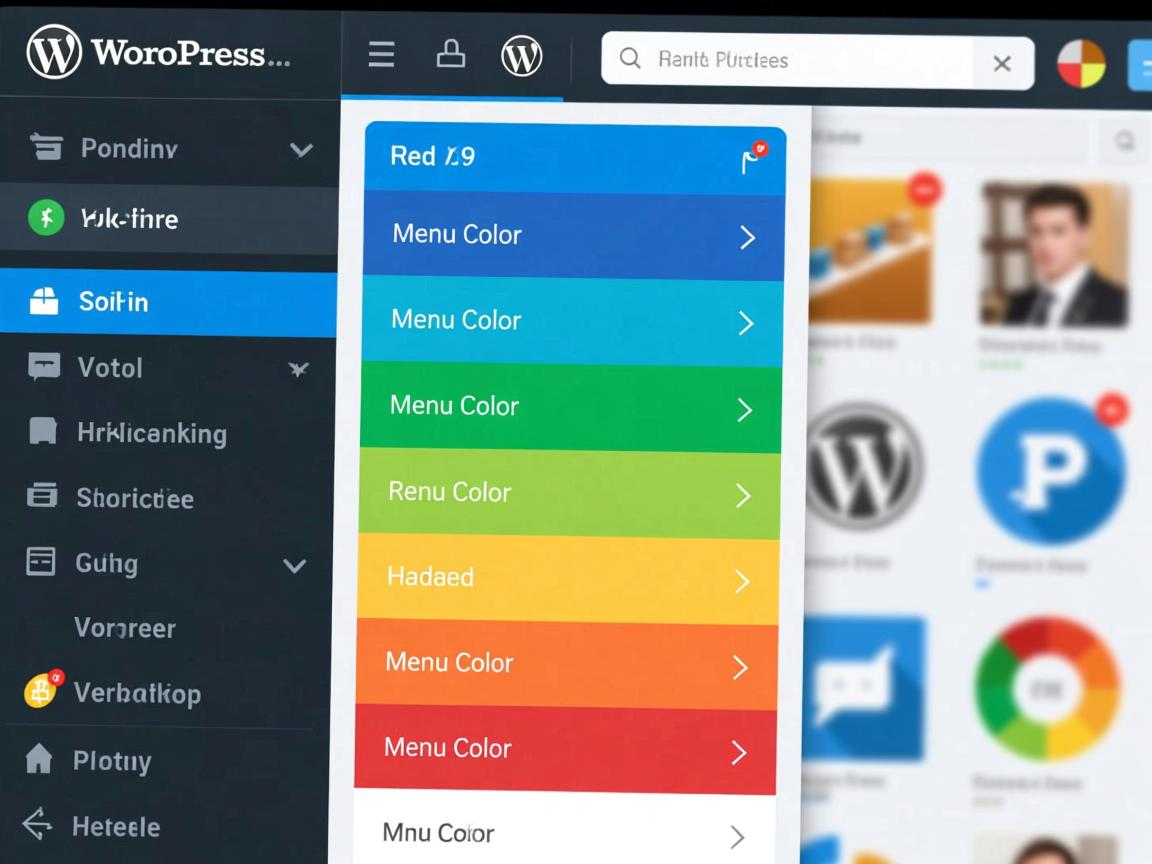 WordPress如何修改菜单颜色? 第3张 WordPress如何修改菜单颜色? 第3张