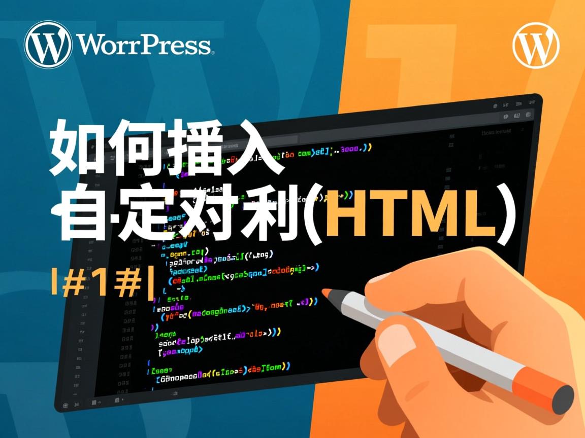 WordPress如何插入自定义HTML代码