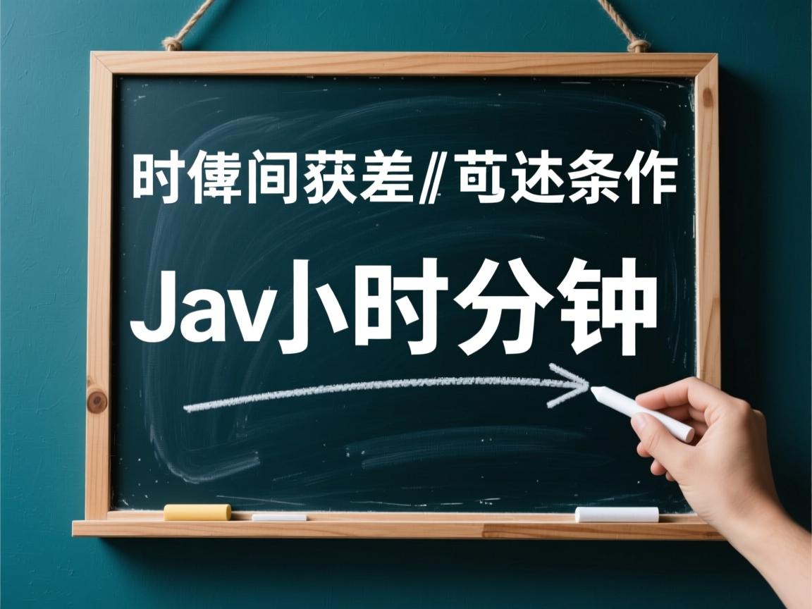 Java计算时间差获取小时分钟