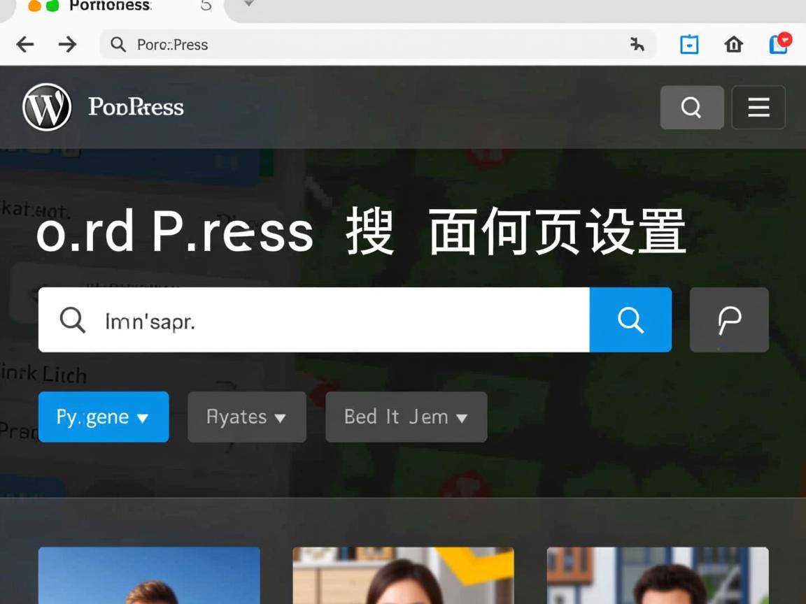WordPress搜索页面如何设置  第1张