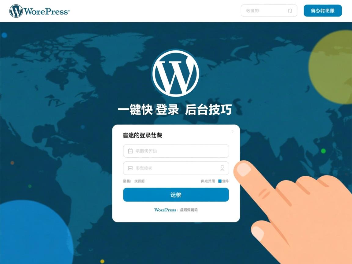 如何一键快速登录WordPress后台技巧  第2张