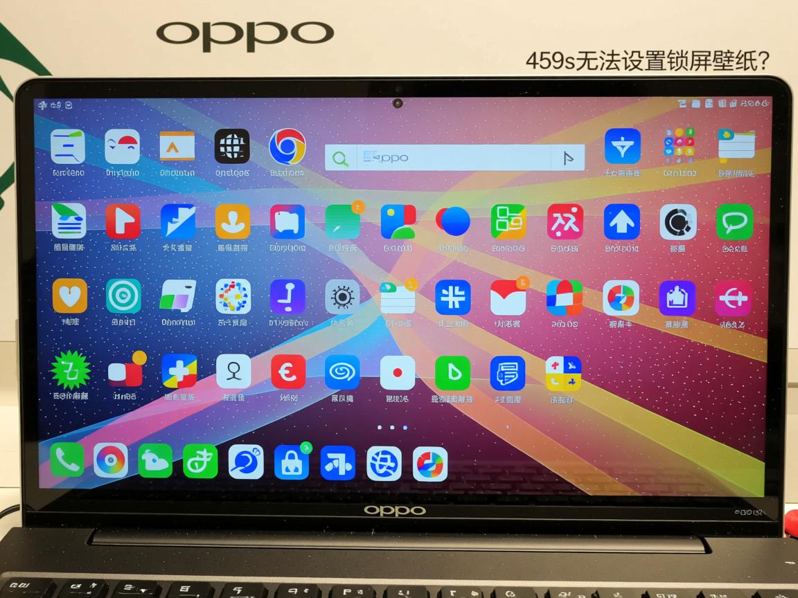 OPPO A59s无法设置锁屏壁纸？