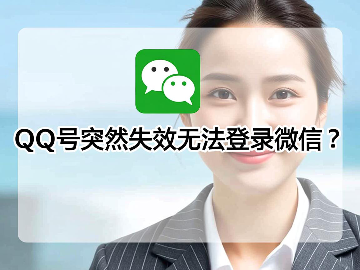 QQ号突然失效无法登录微信？