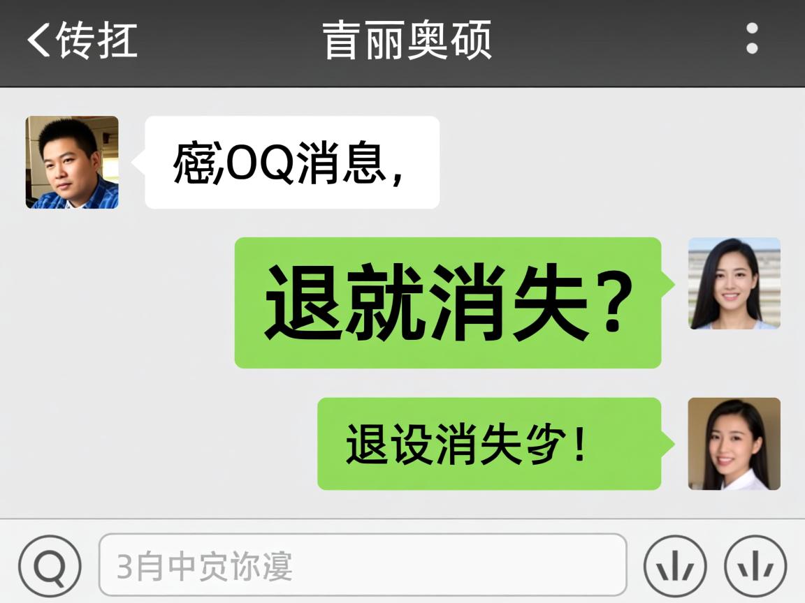 QQ消息一退就消失? 第3张 QQ消息一退就消失? 第3张