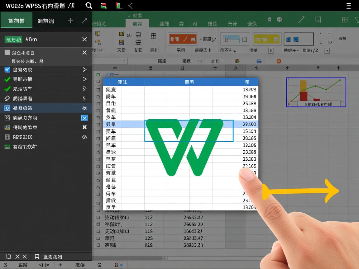 WPS表格为何无法向右滑动？  第2张