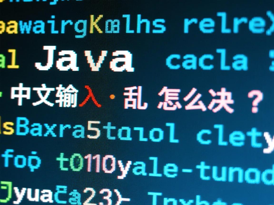 Java中文输入乱码怎么解决? 第2张 Java中文输入乱码怎么解决? 第2张