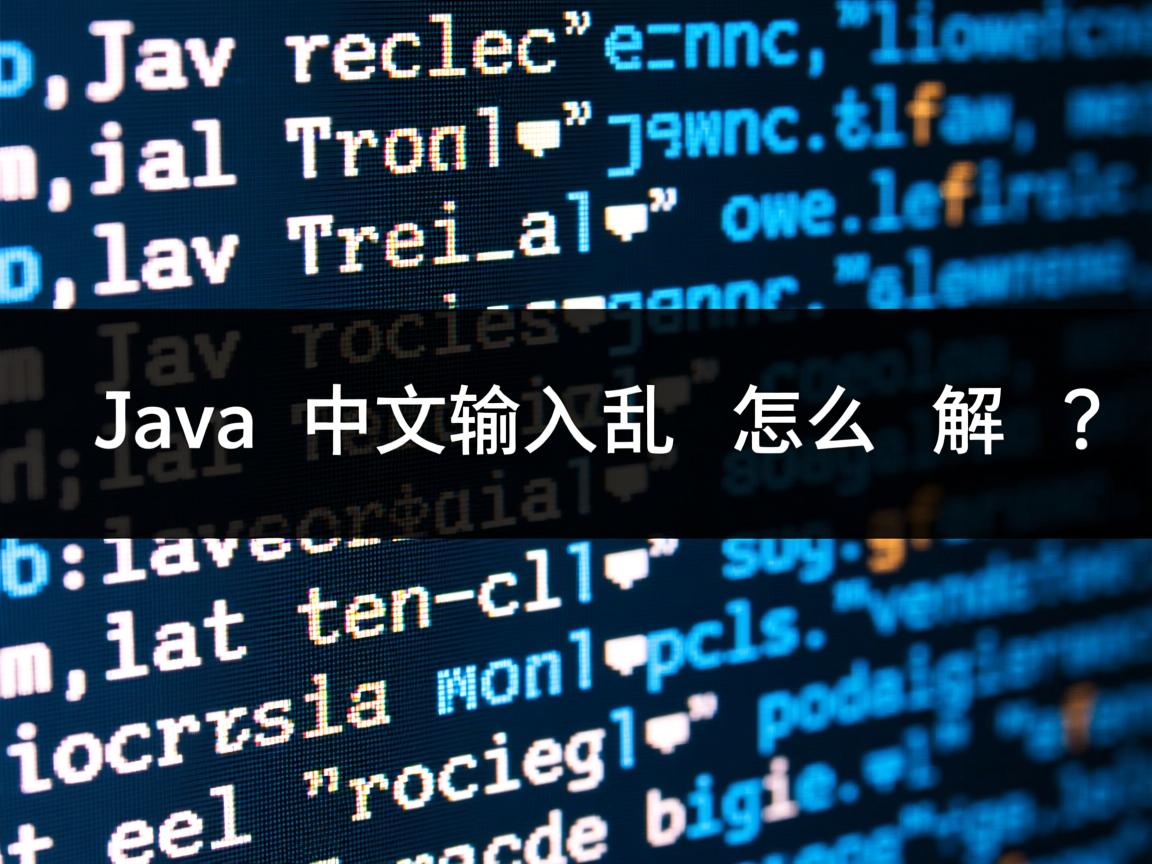 Java中文输入乱码怎么解决? 第3张 Java中文输入乱码怎么解决? 第3张