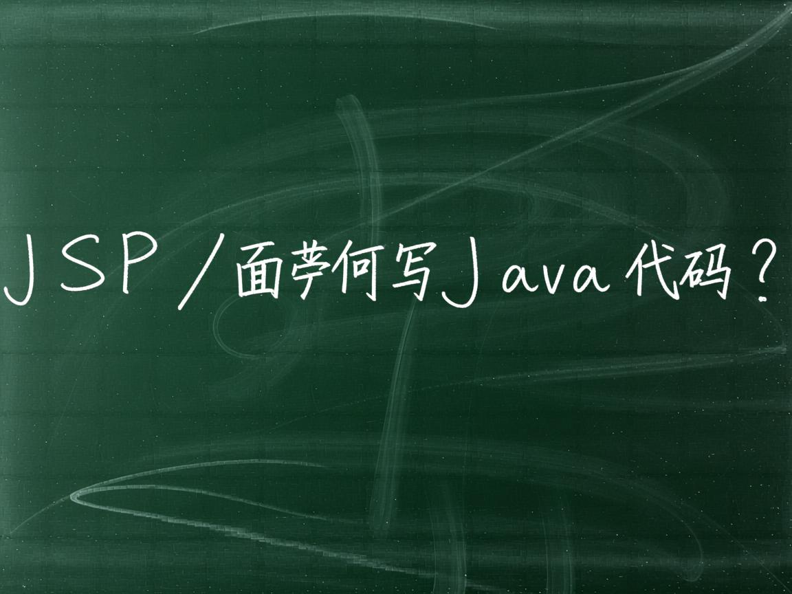 JSP页面如何写Java代码？  第2张