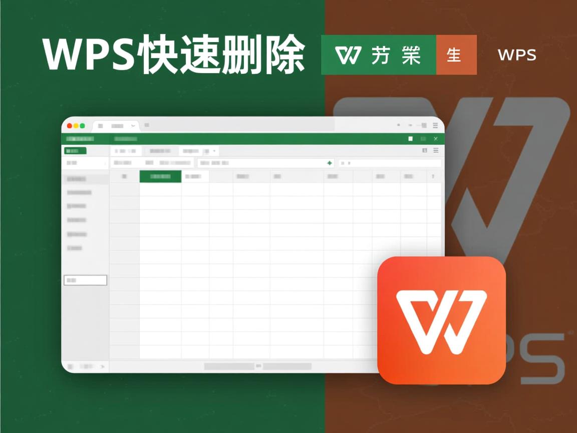 WPS表格前空白如何快速删除  第2张