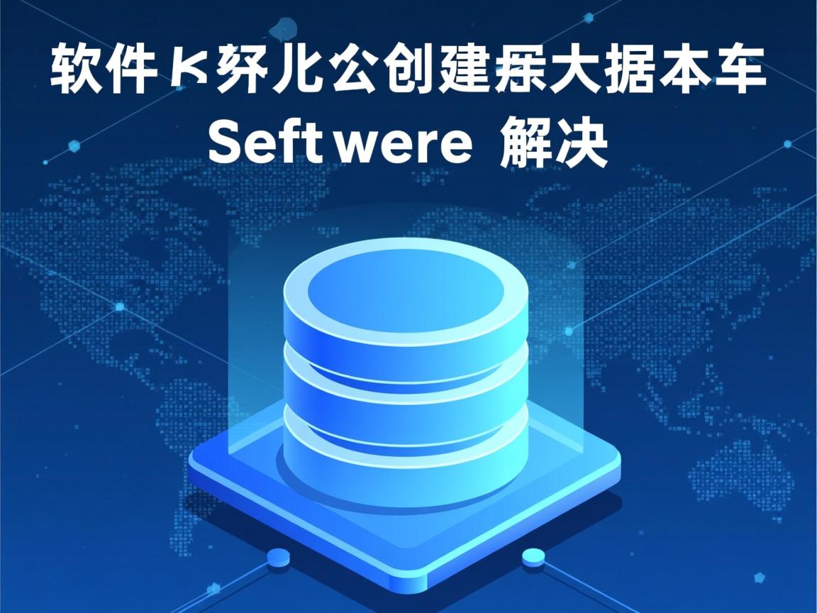 新软件无法创建数据库怎么解决  第2张