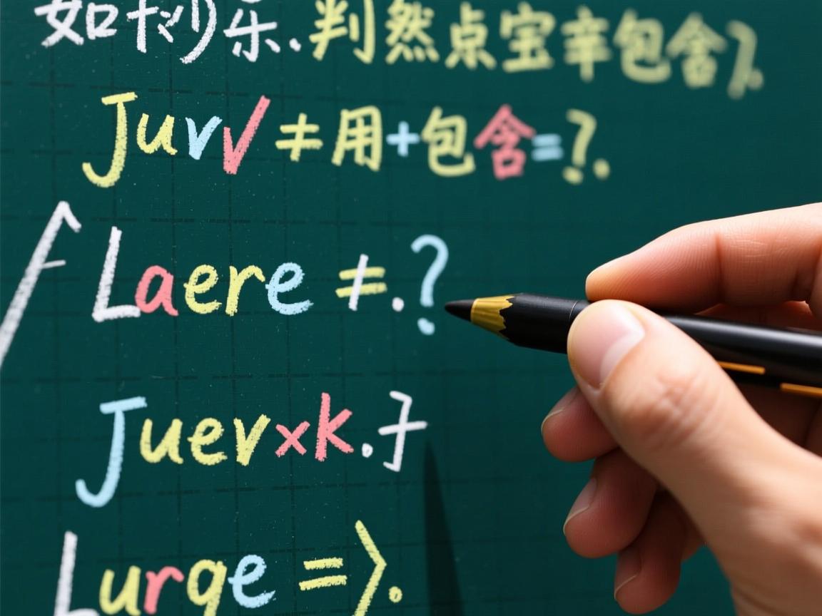 Java如何判断字符串包含逗号