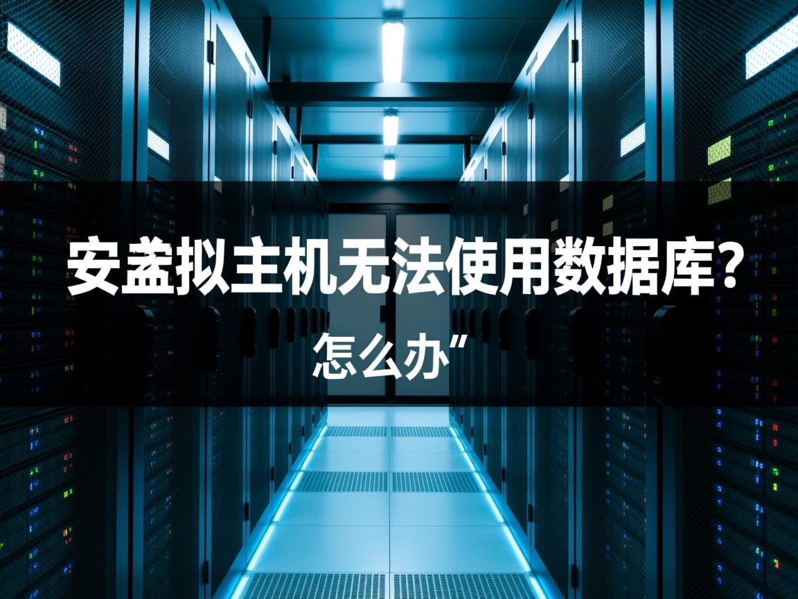 景安虚拟主机无法使用数据库怎么办? 第3张 景安虚拟主机无法使用数据库怎么办? 第3张