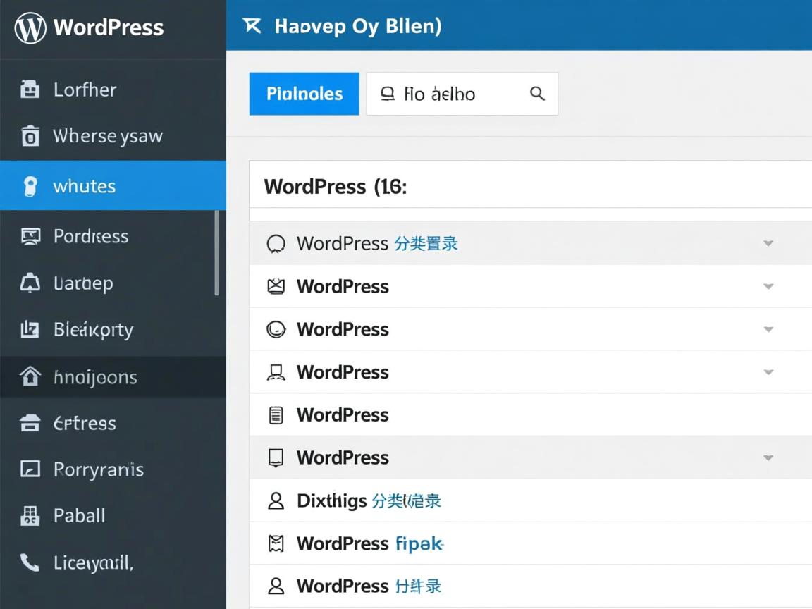 WordPress分类目录如何设置，WordPress如何绑定分类目录，WordPress分类目录绑定教程，WordPress分类目录设置指南