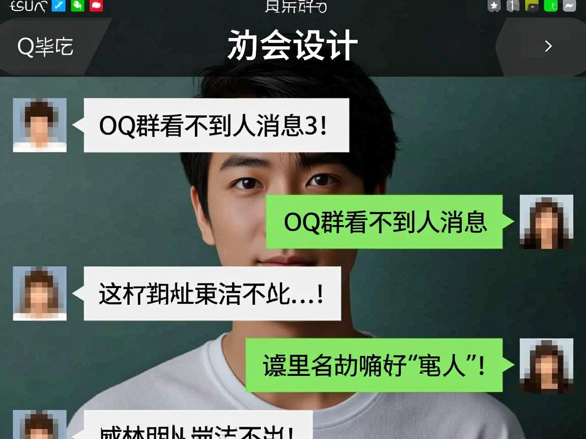 QQ群为何看不到某人消息？  第3张
