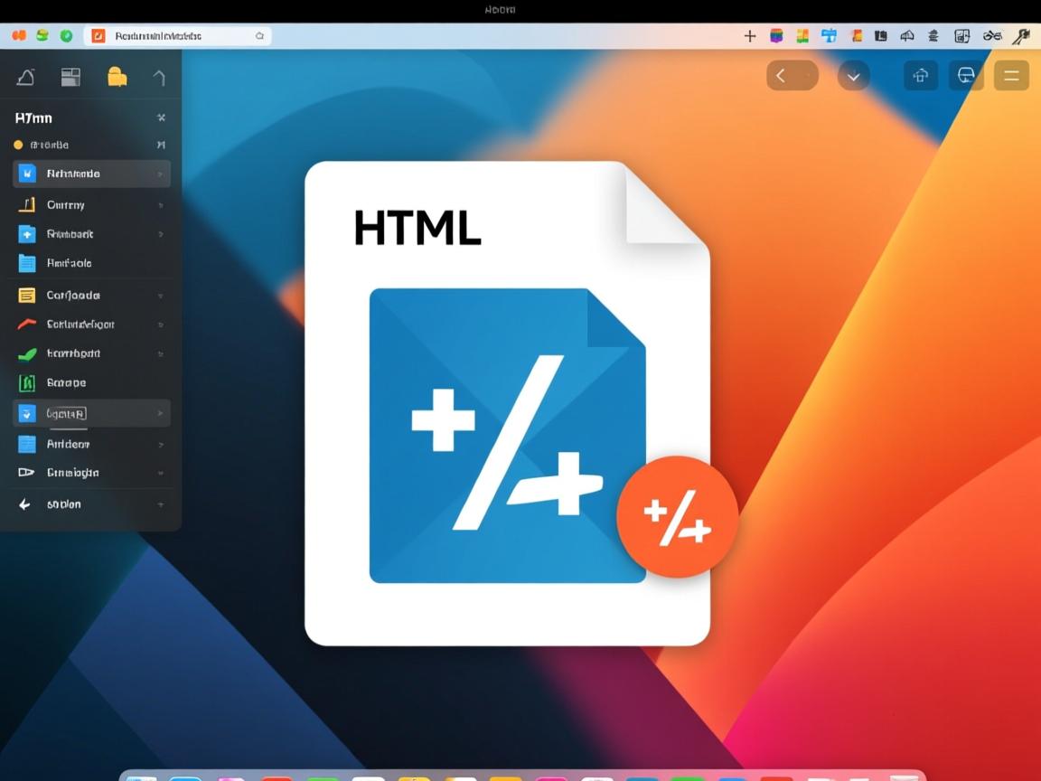 Mac怎么创建HTML文件? 第1张 Mac怎么创建HTML文件? 第1张