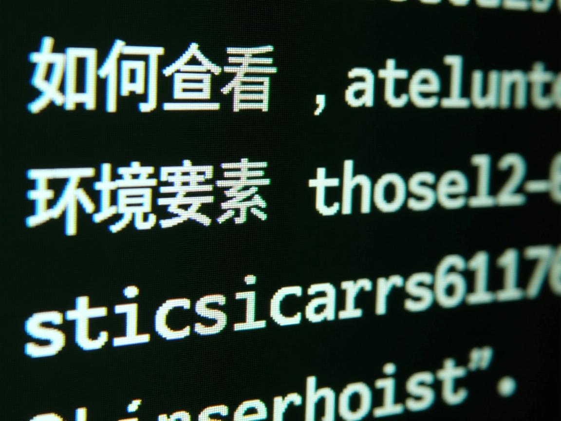 Linux如何查看环境变量