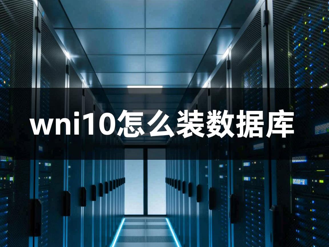 wni10怎么装数据库 第3张 wni10怎么装数据库 第3张