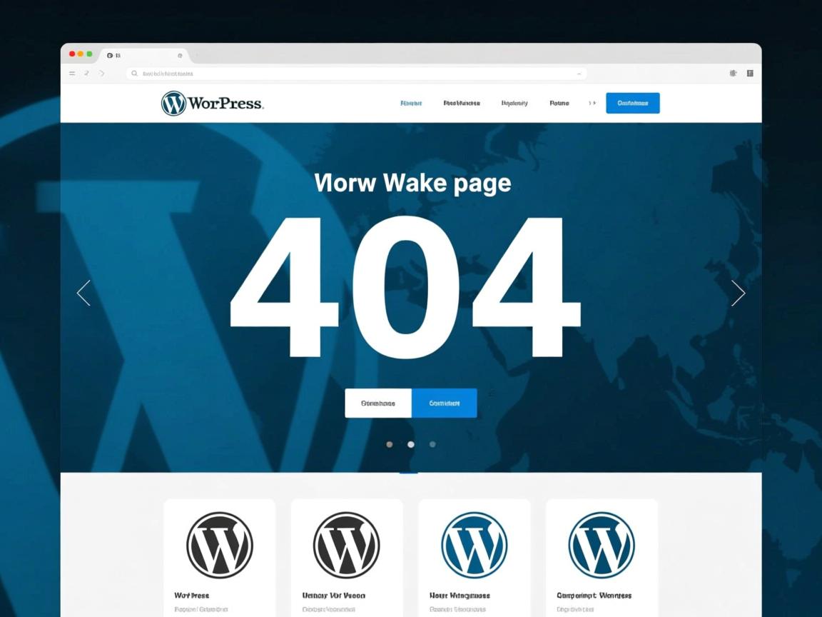 WordPress如何制作404页面 第2张 WordPress如何制作404页面 第2张