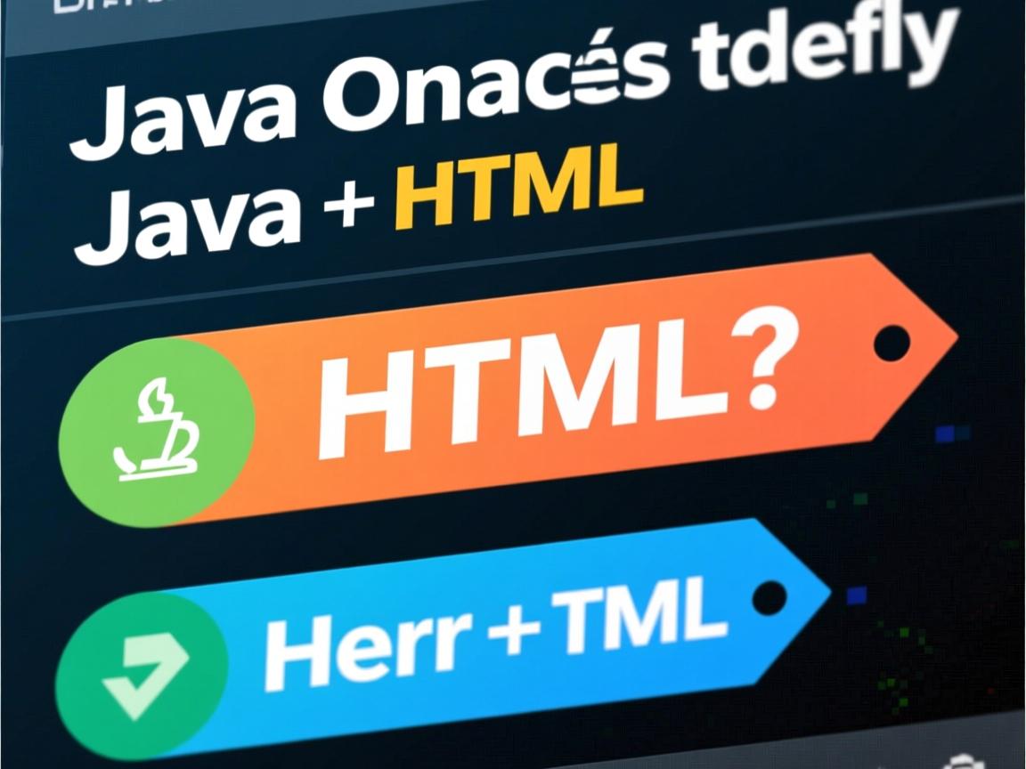 Java如何动态生成HTML标签? 第1张 Java如何动态生成HTML标签? 第1张