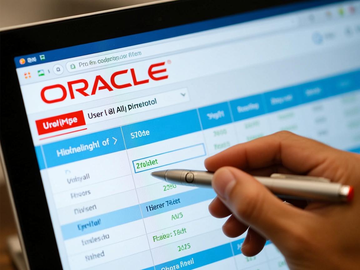 Oracle如何清空用户所有表
