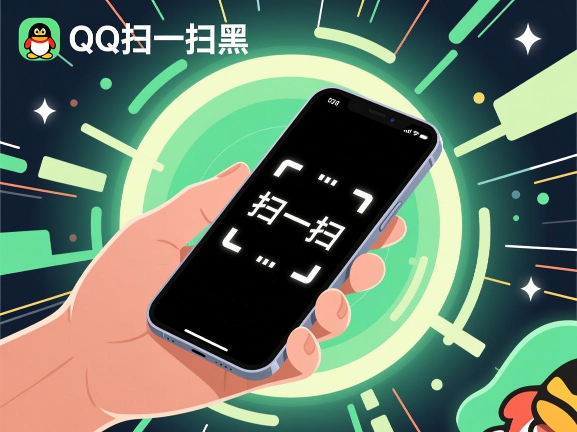 手机QQ扫一扫突然黑屏怎么办 第1张 手机QQ扫一扫突然黑屏怎么办 第1张