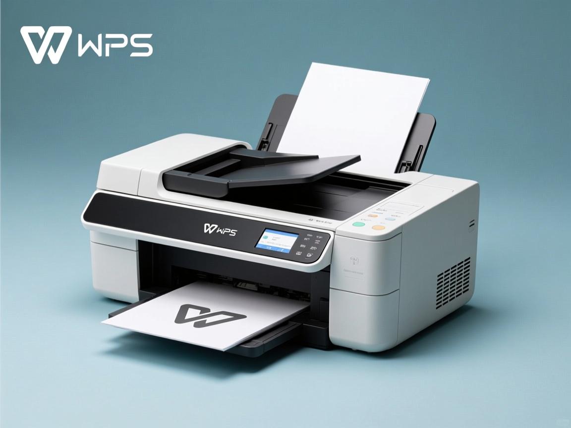 WPS打印为何没有背景色？