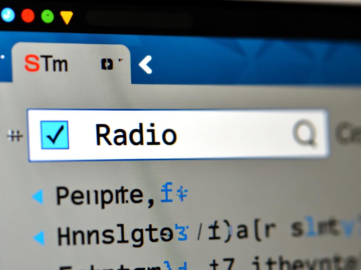 HTML radio如何设置选中? 第1张 HTML radio如何设置选中? 第1张